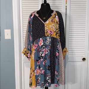 Umgee floral dress .